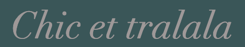 Chic et tralala logo
