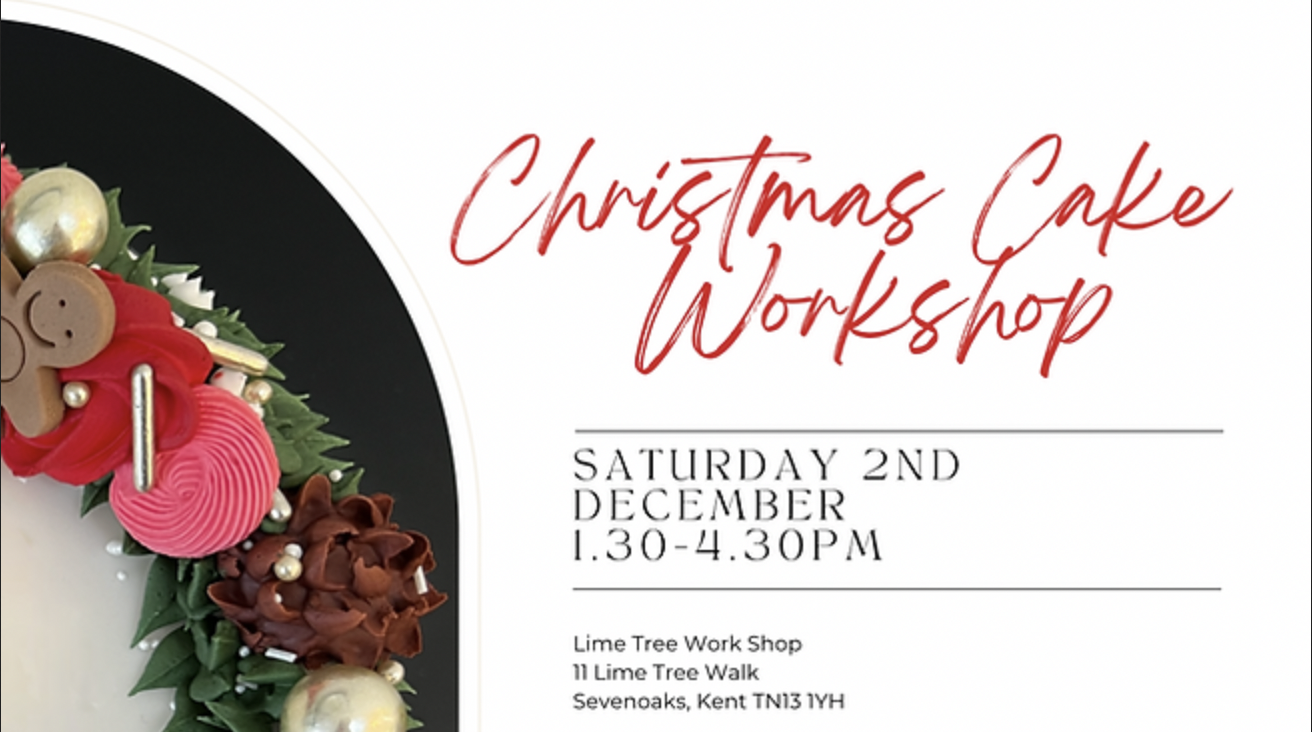Christmas Cake Workshop with Sarah Hunter Cake Design